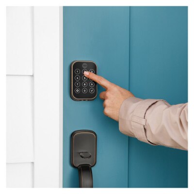 Yale Pro 2 Key Free Touchscreen Keypad Lock, Bluetooth with Wi-Fi Connect Bridge, Oil-Rubbed Bronze